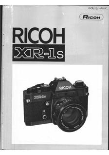 Ricoh XR 1 s manual. Camera Instructions.